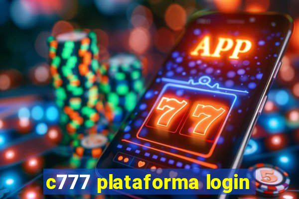 c777 plataforma login